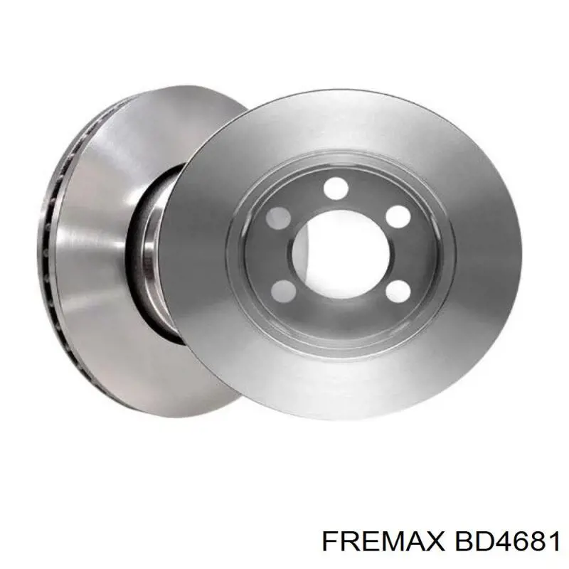 Диск гальмівний передній BD4681 Fremax