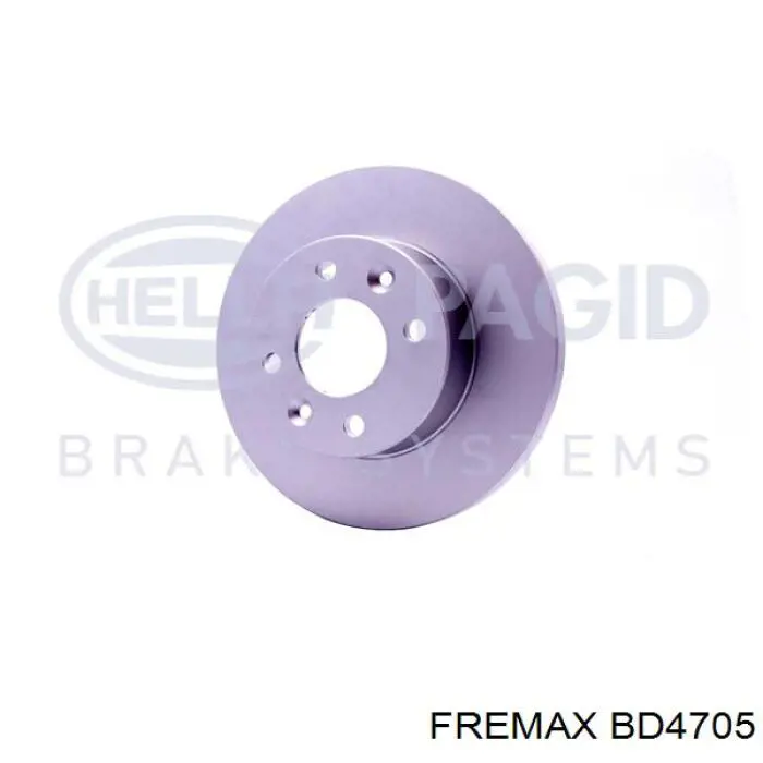 BD4705 Fremax Гальмо дискове переднє