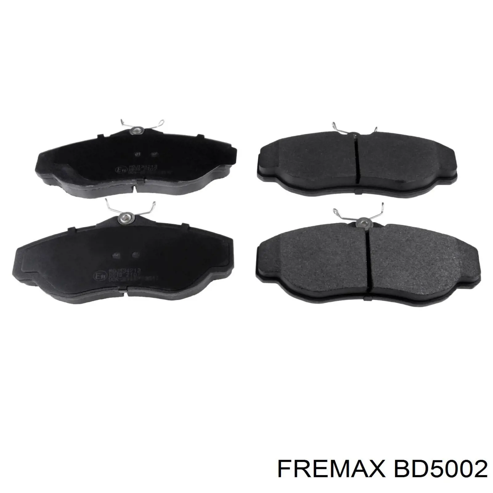 Гальмівні диски передні BD5002 Fremax