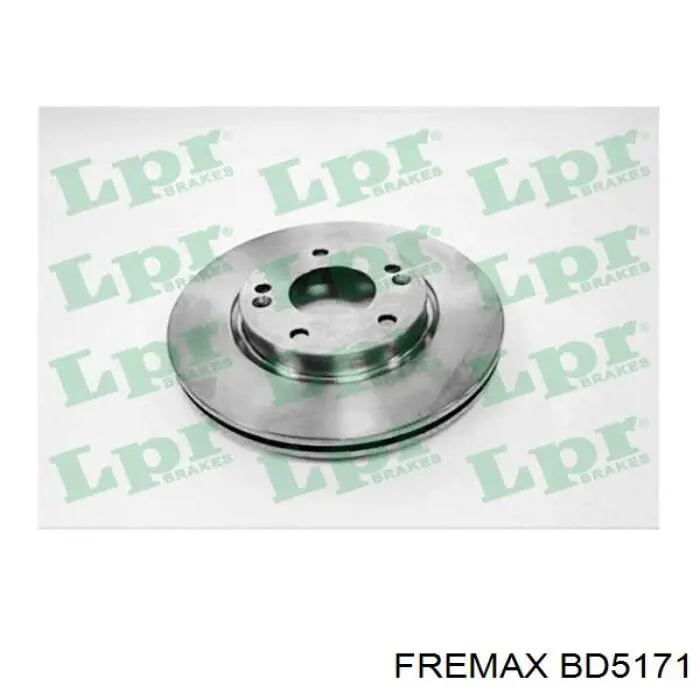 Диск переднього гальма Fremax BD5171 ціна, від 40.16 USD