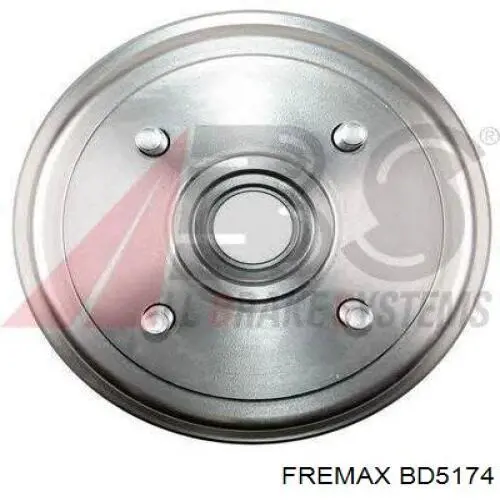 Барабан гальмівний задній Fremax BD5174 ціна, від 28.85 USD