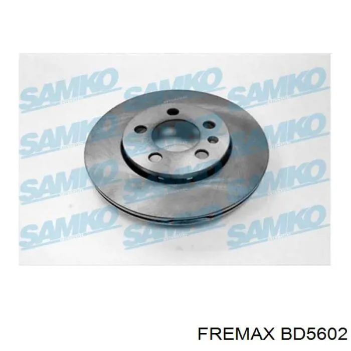 Диск гальмівний передній Fremax BD5602