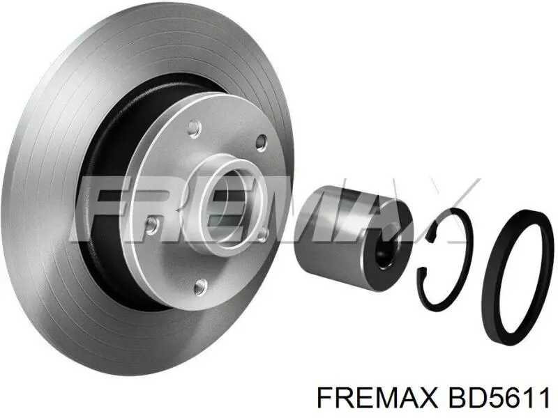 Купити BD5611 Fremax Ротор гальмівний
