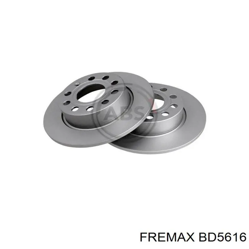 Диск гальмівний задній Fremax BD5616