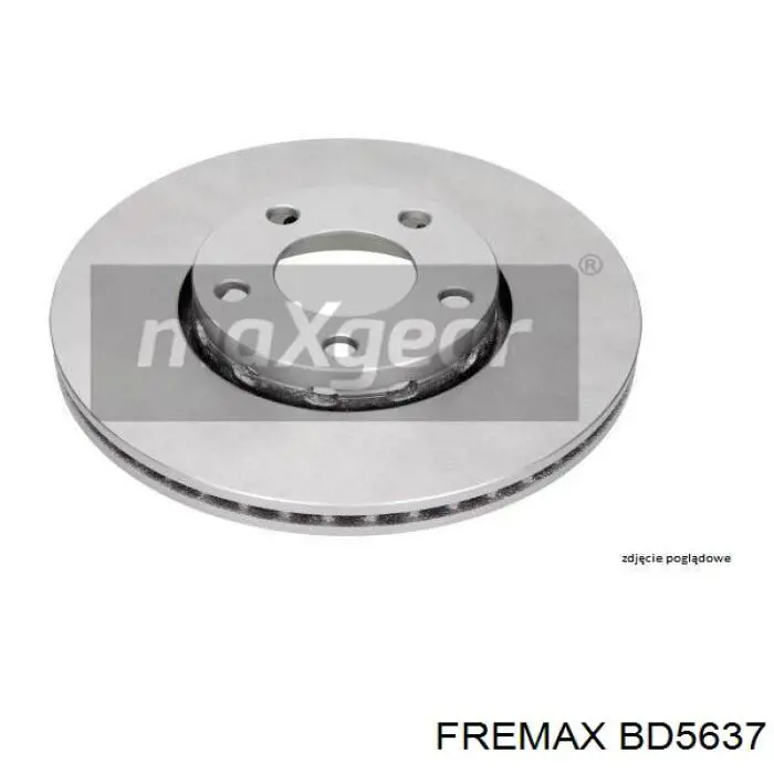 Купити BD5637 Fremax Диск заднього гальма