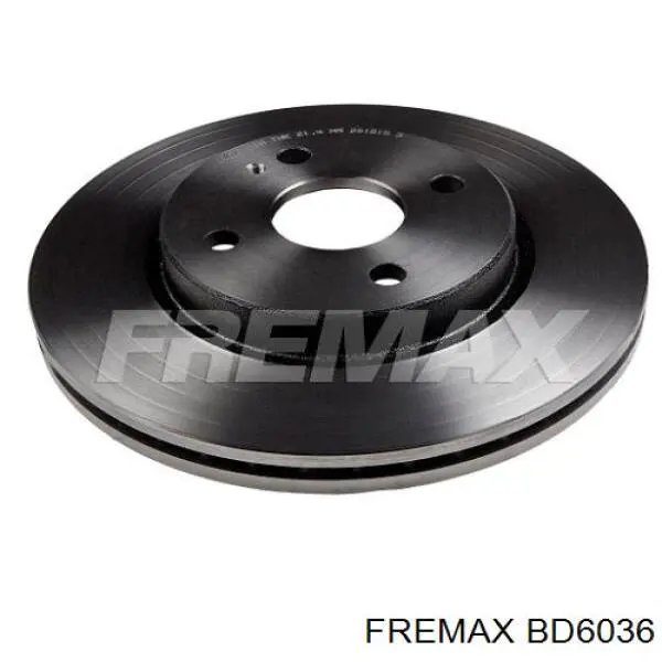 Диск гальмівний передній BD6036 Fremax