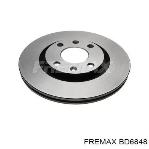 Диск гальмівний передній Fremax BD6848