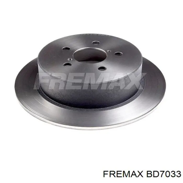 BD7033 Fremax диск гальмівний задній