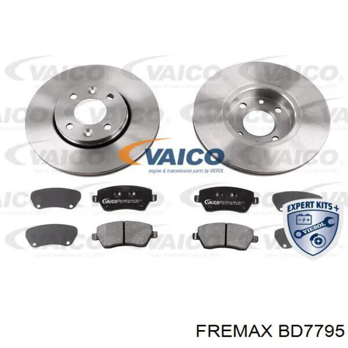 BD7795 Fremax Гальмо дискове переднє