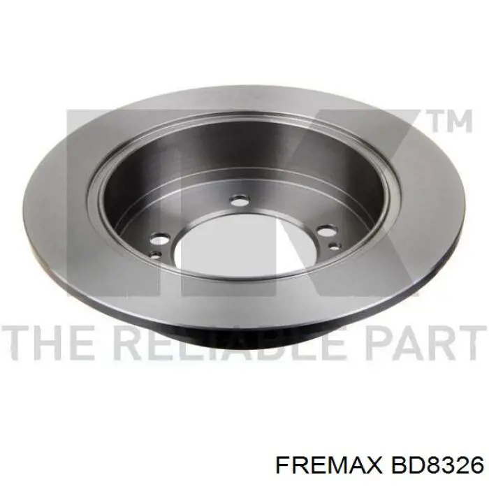BD8326 Fremax Дискові гальма