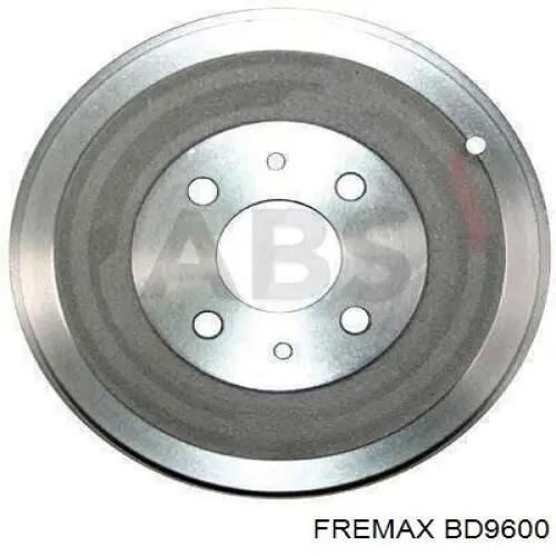 BD9600 Fremax Барабан гальмівний задній