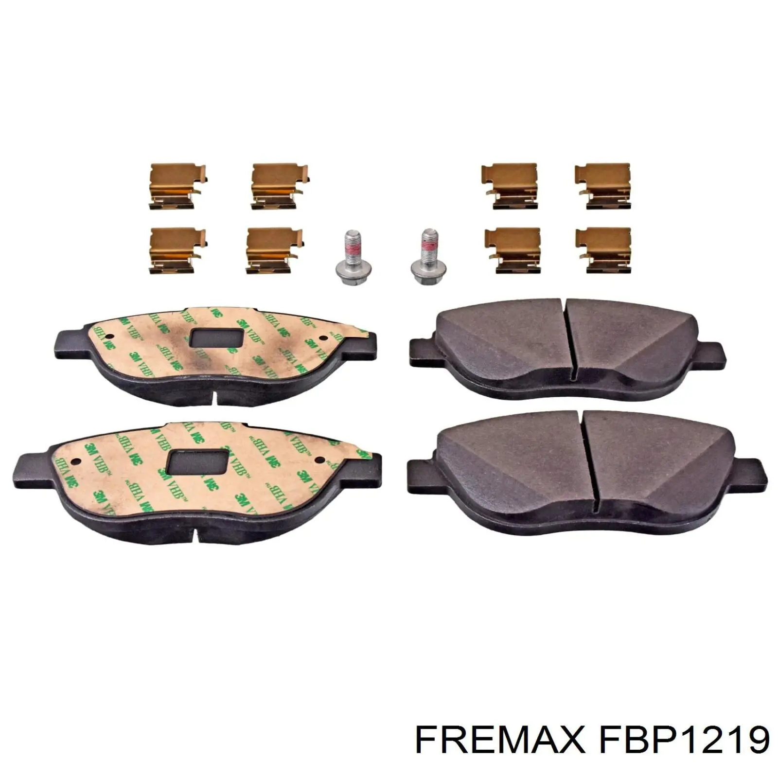 Передні тормозні колодки FBP1219 Fremax
