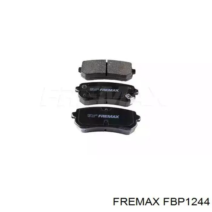 Задні дискові колодки Fremax FBP1244