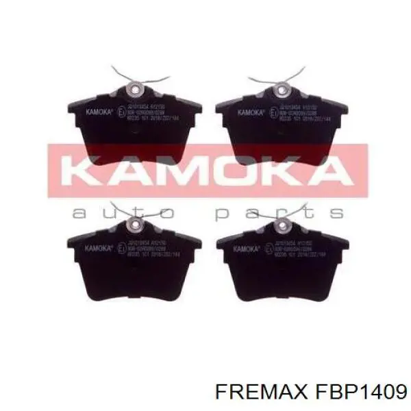 Задні гальмівні колодки Fremax FBP1409 ціна, від 18.21 USD