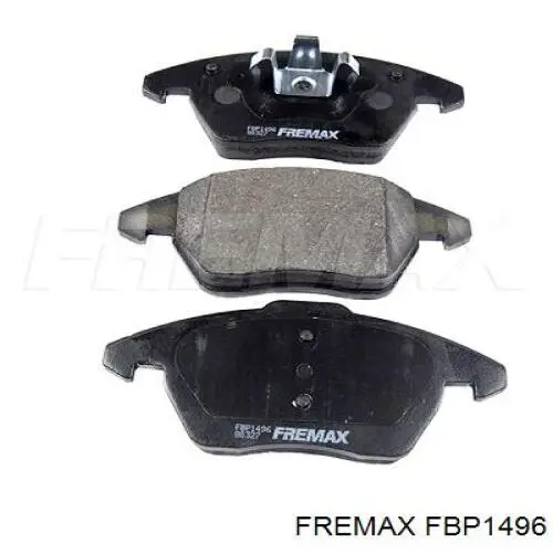 FBP1496 Fremax колодки гальмівні передні, дискові