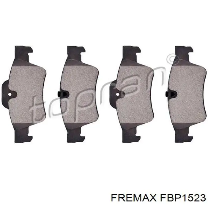 Задні гальмівні колодки Fremax FBP1523 ціна, від 37.53 USD