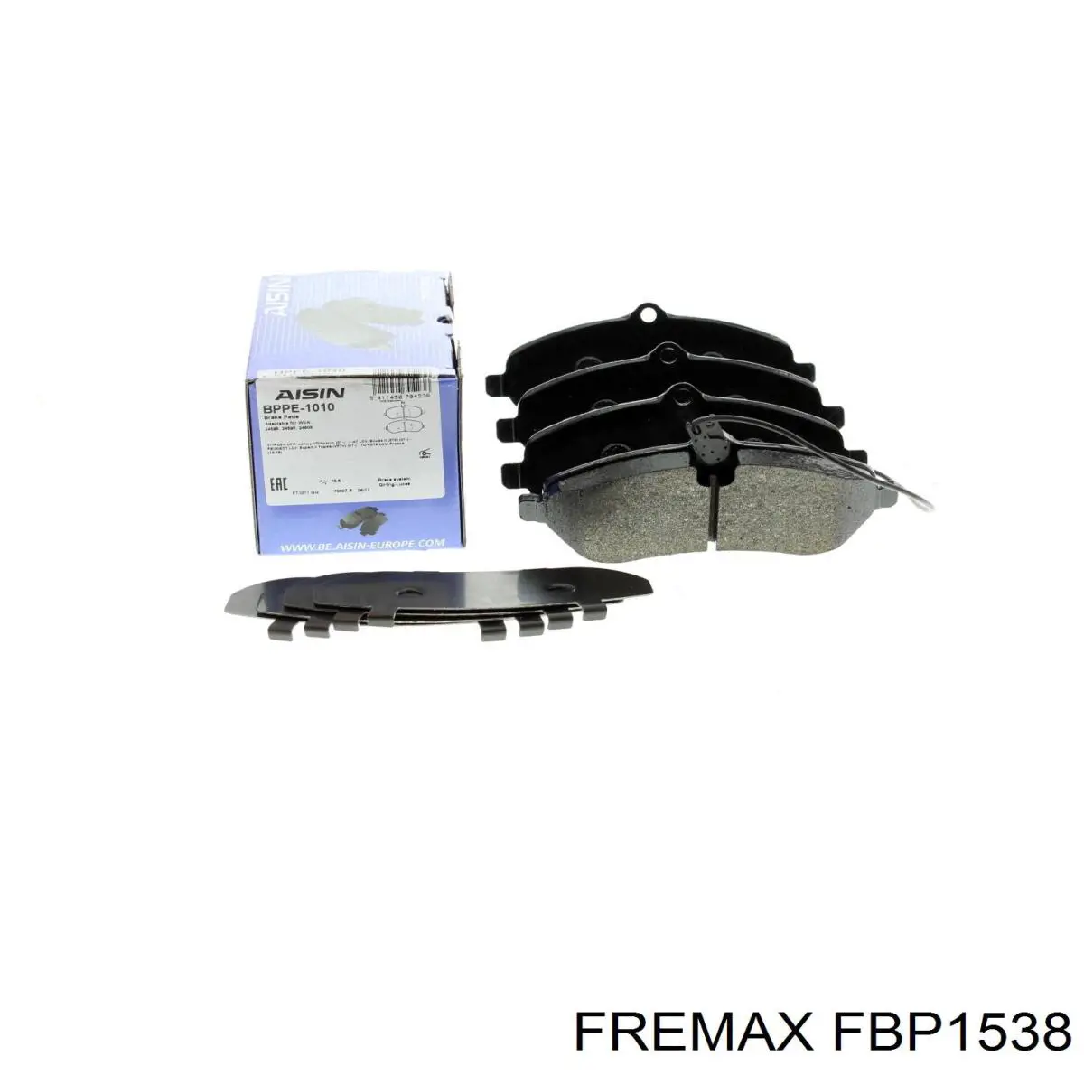 Гальмівні колодки Fremax FBP1538 ціна, від 25.70 USD