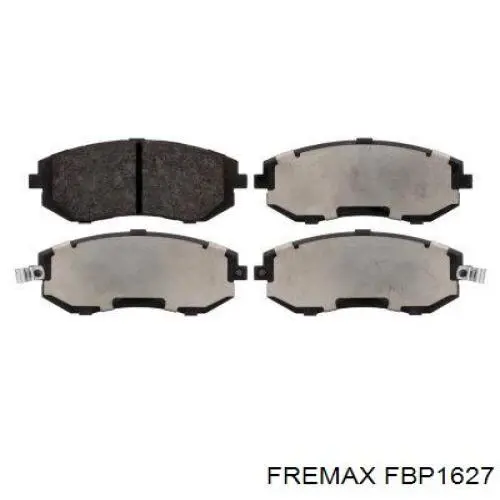 Гальмівні колодки Fremax FBP1627 ціна, від 22.86 USD