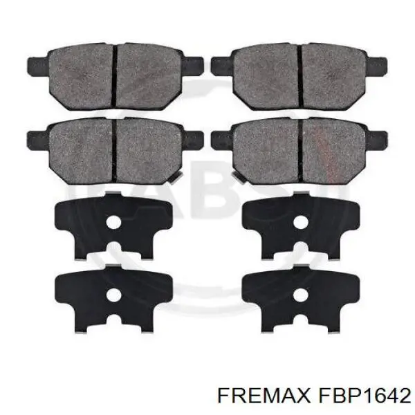 Купити FBP1642 Fremax Задні колодки