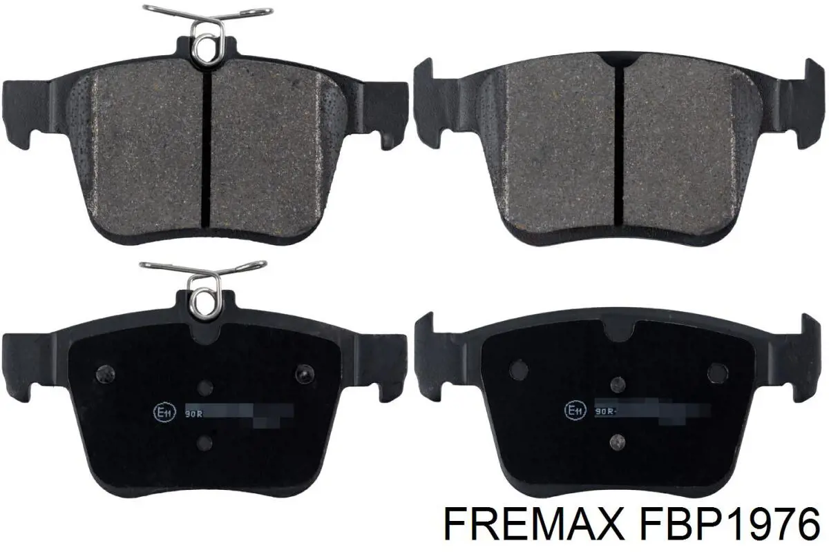 Задні гальмівні колодки Fremax FBP1976 ціна, від 25.93 USD