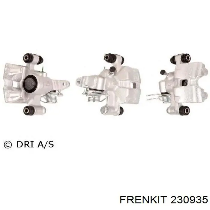 Ремкомплект супорту гальмівного заднього Frenkit 230935 ціна, від 30.13 USD