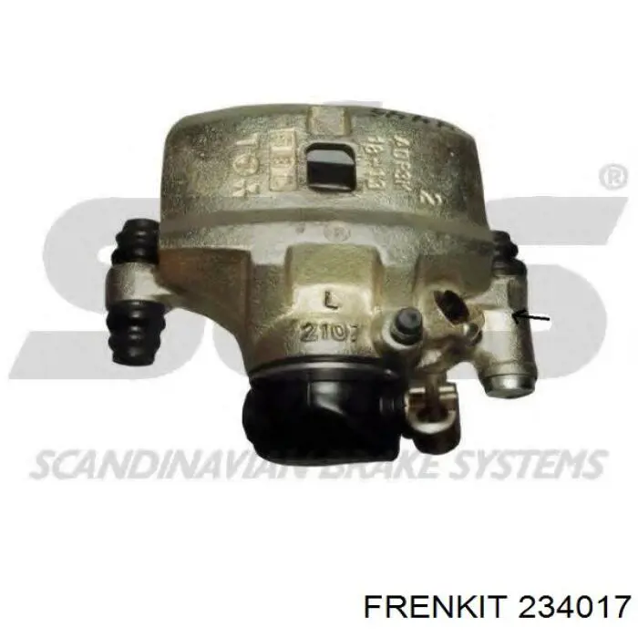 Ремкомплект супорту гальмівного заднього Frenkit 234017 ціна, від 4.04 USD