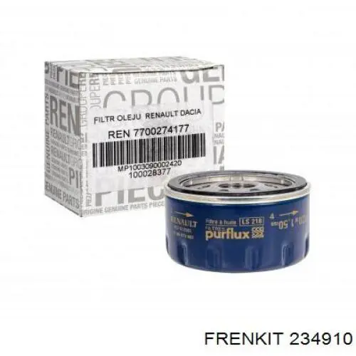 Ремкомплект супорту гальмівного заднього Frenkit 234910 ціна, від 14.26 USD