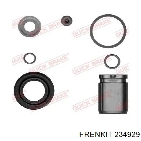 Ремкомплект супорту гальмівного заднього Frenkit 234929 ціна, від 10.71 USD