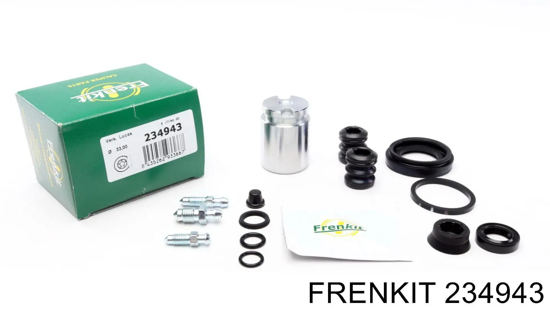 Ремкомплект супорту гальмівного заднього Frenkit 234943 ціна, від 24.04 USD