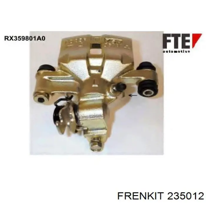Купити 235012 Frenkit Супорт гальмівного, заднього