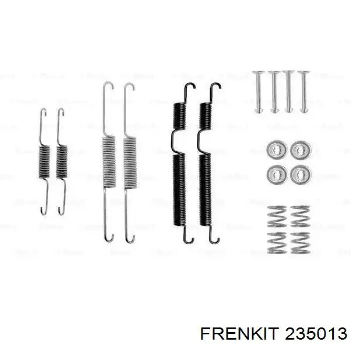 235013 Frenkit Ремкомплект заднього гальмівного супорта