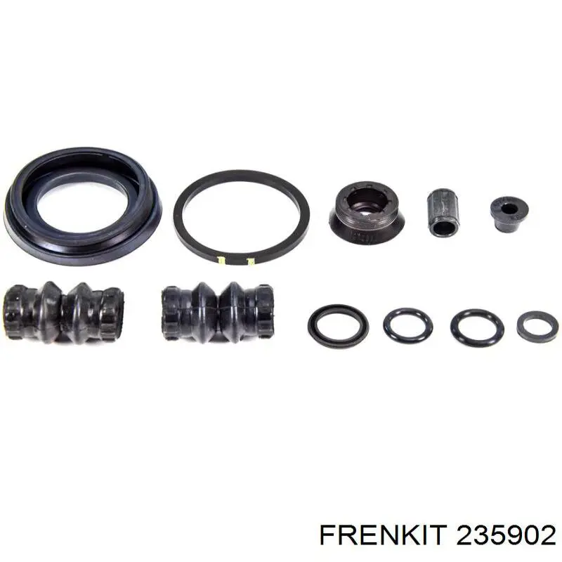 Ремкомплект супорту гальмівного заднього Frenkit 235902 ціна, від 17.79 USD