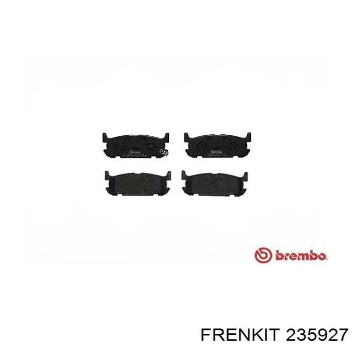 Ремкомплект супорту гальмівного заднього Frenkit 235927 ціна, від 12.34 USD