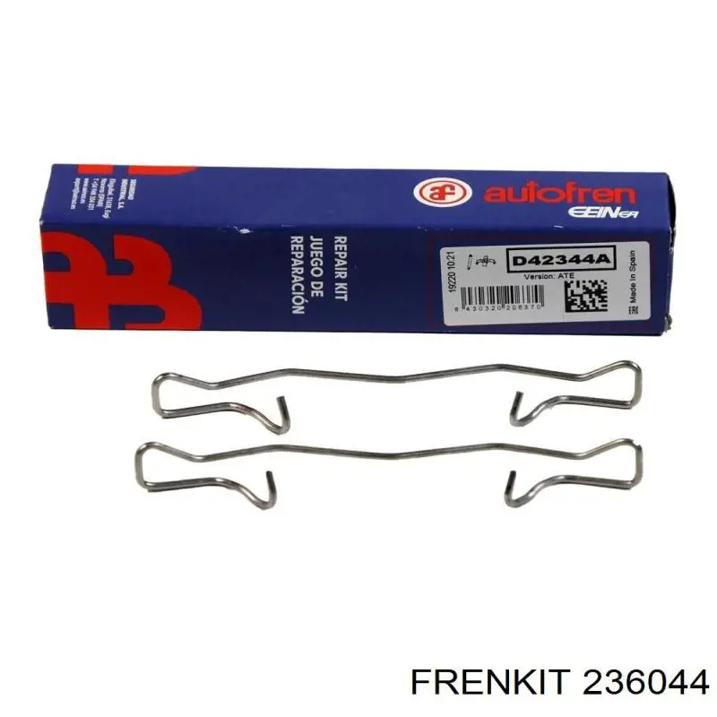 Ремкомплект супорту гальмівного заднього Frenkit 236044 ціна, від 5.57 USD