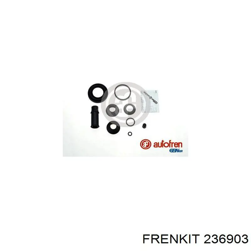 Ремкомплект супорту гальмівного переднього Frenkit 236903 ціна, від 14.48 USD