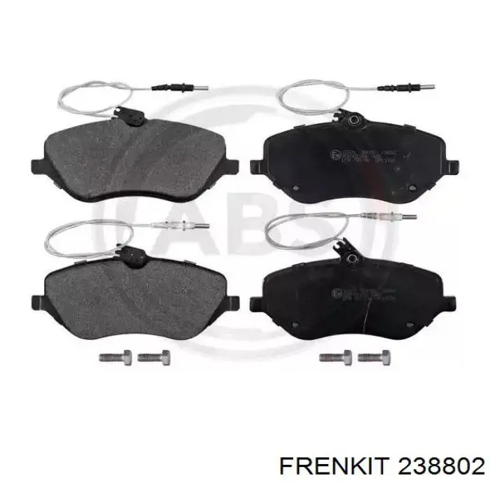 Ремкомплект заднього супорта Ford 4S712553AB