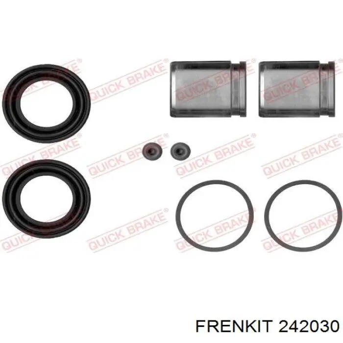 Ремкомплект супорту гальмівного переднього Frenkit 242030 ціна, від 6.27 USD