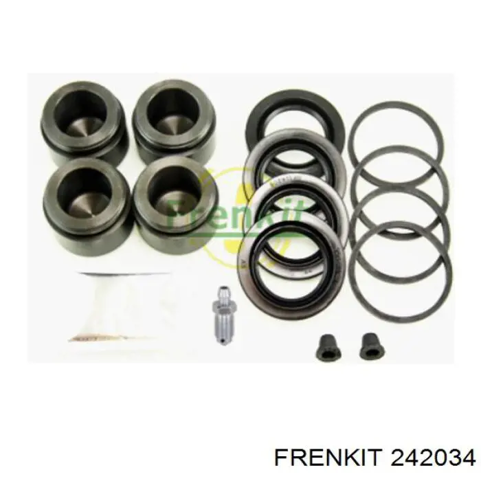 Ремкомплект супорту гальмівного переднього Frenkit 242034 ціна, від 12.88 USD