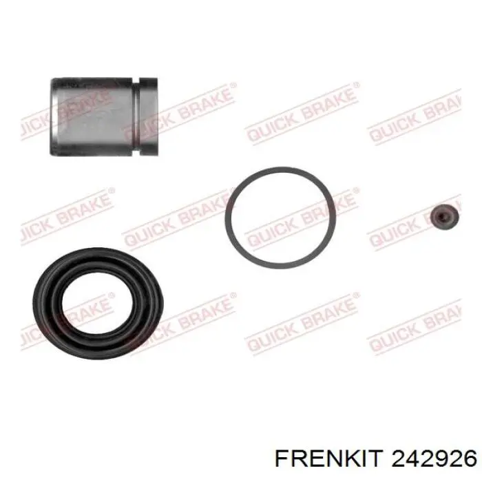 Купити 242926 Frenkit Супорт гальмівного, заднього