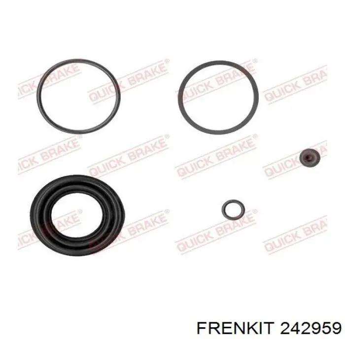 Купити 242959 Frenkit Супорт гальмівного, заднього