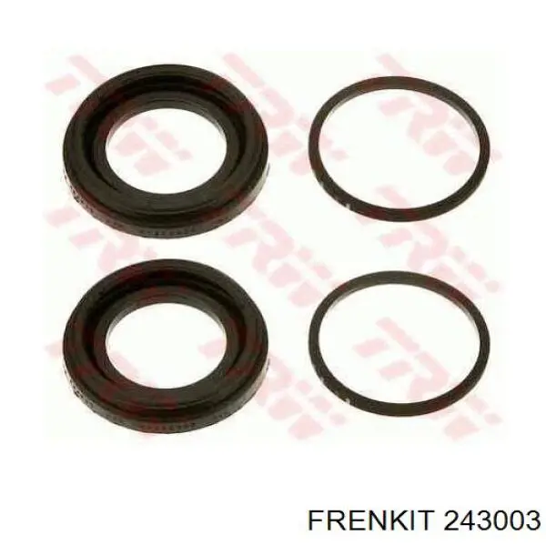 Ремкомплект супорту гальмівного заднього Frenkit 243003 ціна, від 5.67 USD