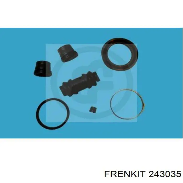 Ремкомплект супорту гальмівного заднього Frenkit 243035 ціна, від 4.23 USD