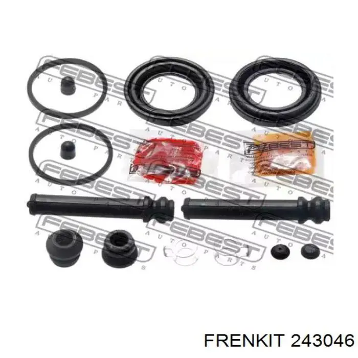 Ремкомплект супорту гальмівного переднього Frenkit 243046 ціна, від 6.97 USD