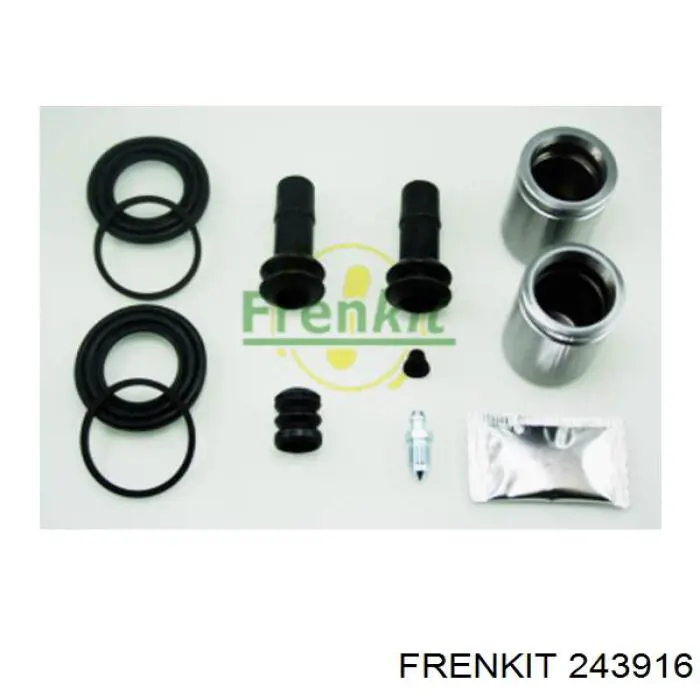 Ремкомплект супорту гальмівного переднього Frenkit 243916 ціна, від 28.00 USD