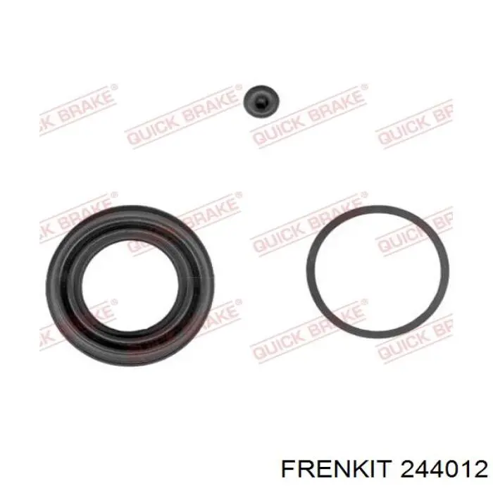 Ремкомплект супорту гальмівного заднього Frenkit 244012 ціна, від 5.13 USD