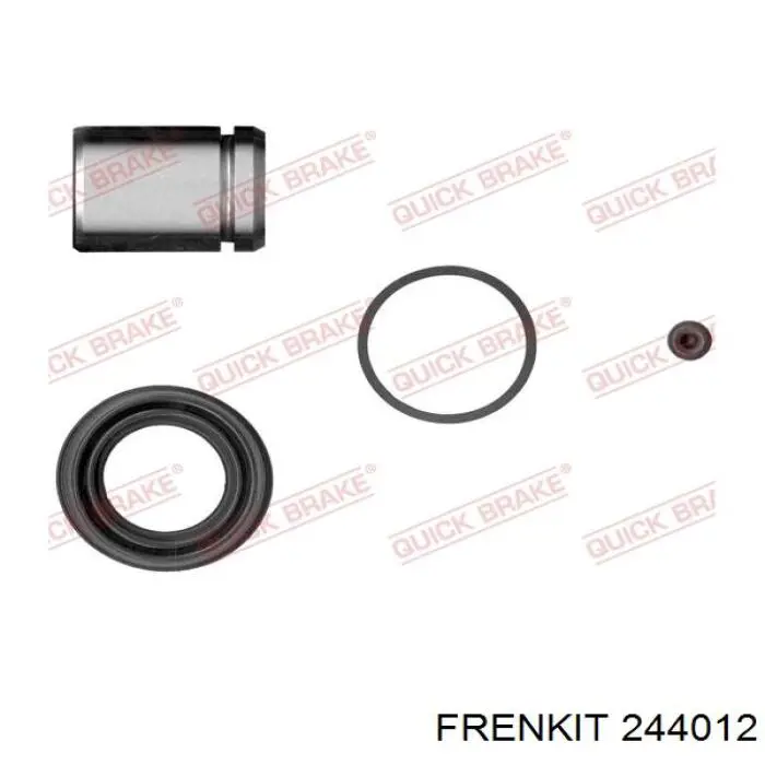 Купити 244012 Frenkit Супорт гальмівного, заднього