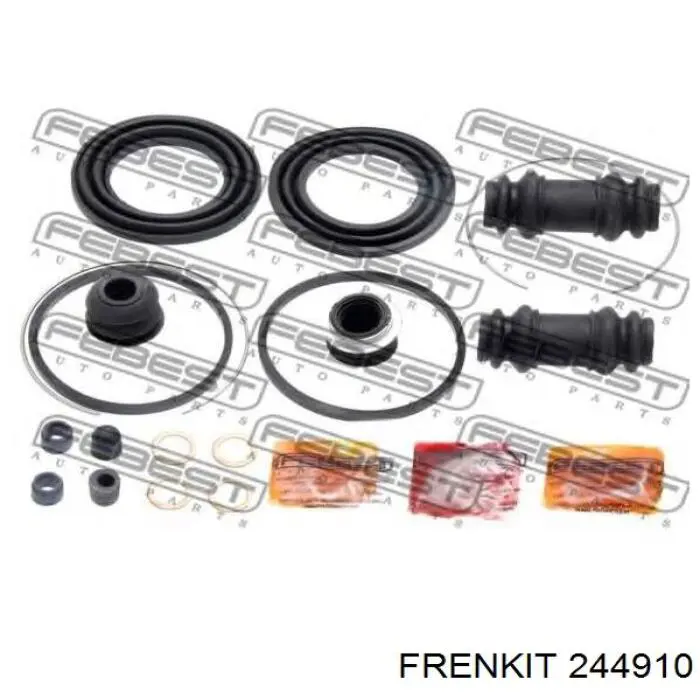 Ремкомплект супорту гальмівного переднього Autofren D41857C ціна, від 15.55 USD
