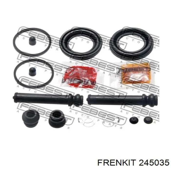 Ремкомплект супорту гальмівного заднього Frenkit 245035 ціна, від 4.66 USD