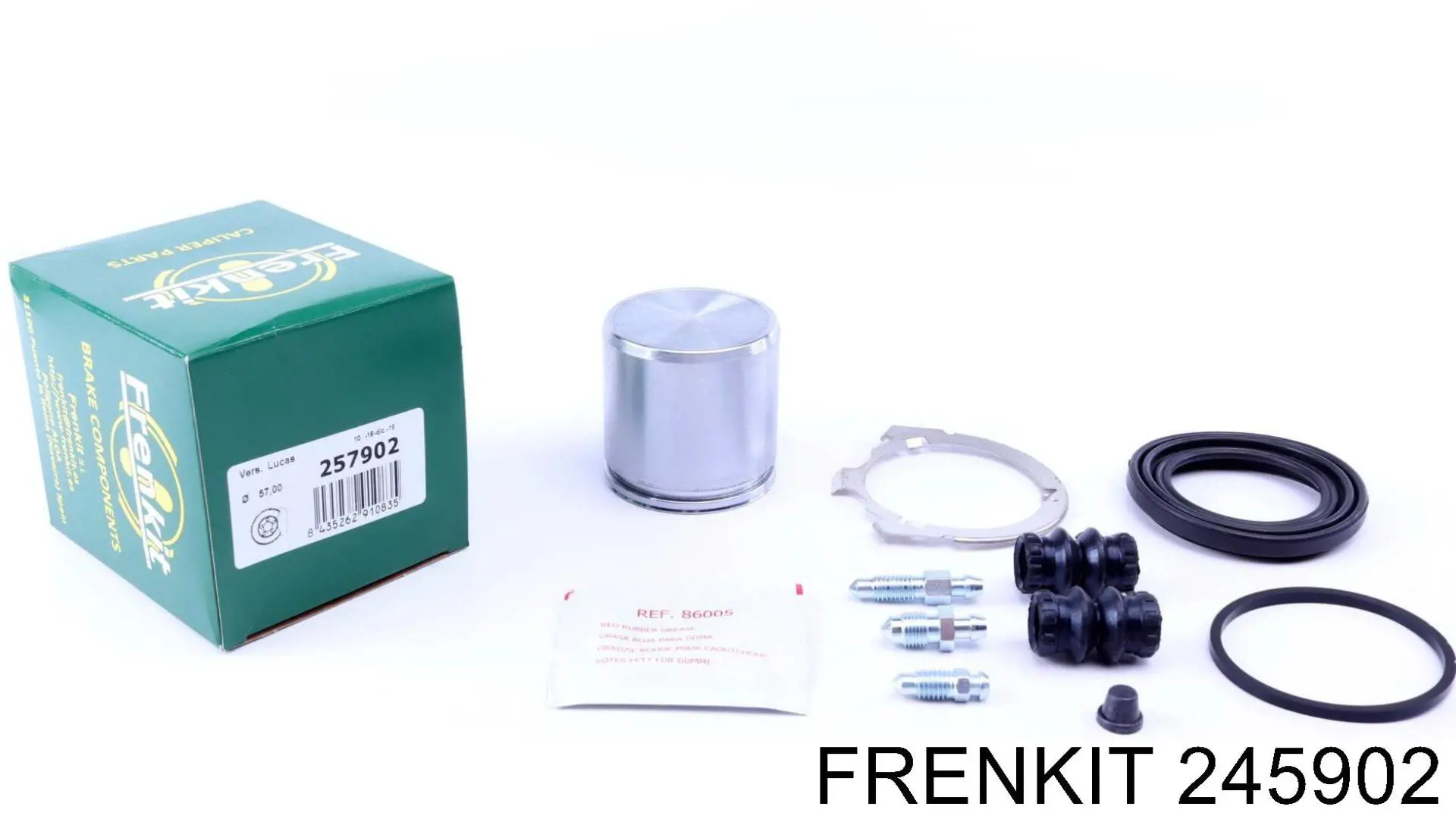 Ремкомплект супорту гальмівного переднього Frenkit 245902 ціна, від 30.14 USD