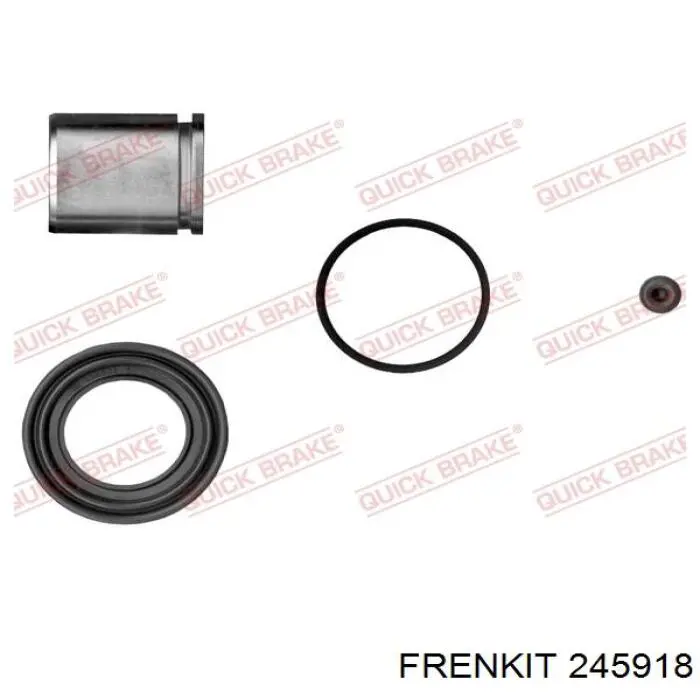 Ремкомплект супорту гальмівного заднього Frenkit 245918 ціна, від 14.82 USD